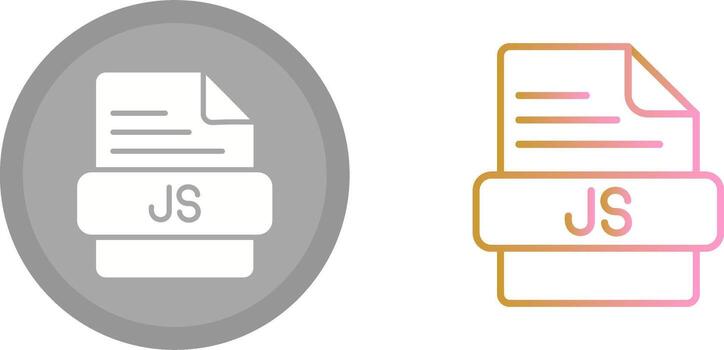 JS Icon Design vector