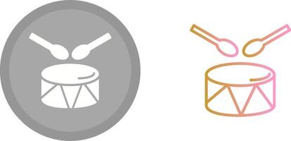 Drum Icon Design vector