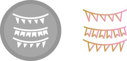 Garlands Icon Design vector