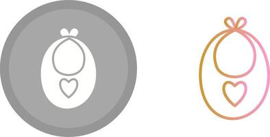 Bib Icon Design vector