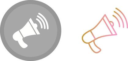 Announcing Icon Design vector