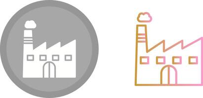 Factory Icon Design vector