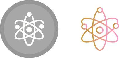 Atom Icon Design vector