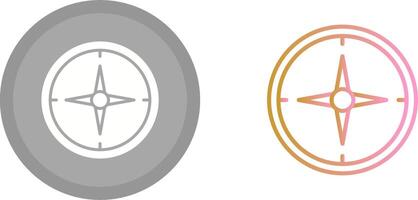 Compass Icon Design vector