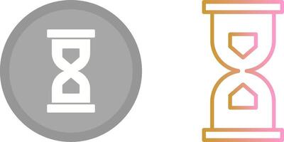 Hourglass Icon Design vector