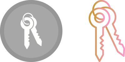 Key Icon Design vector