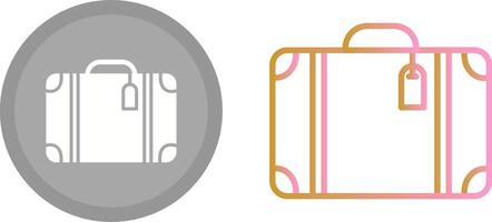 Suitcase Icon Design vector