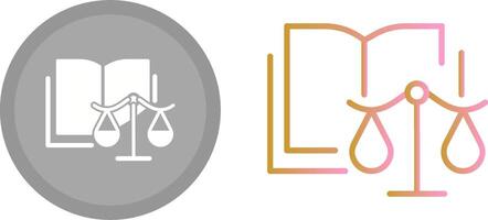 Law Icon Design vector