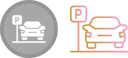 Parking Icon Design vector