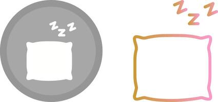 Pillow Icon Design vector