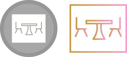 Canteen Icon Design vector