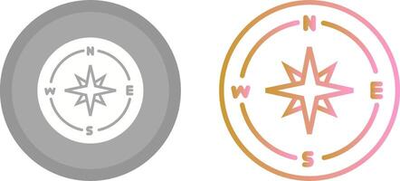 Compass Icon Design vector