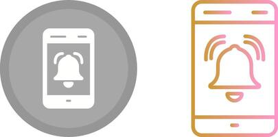 Notification Icon Design vector
