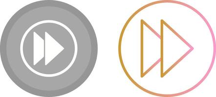 Next Icon Design vector
