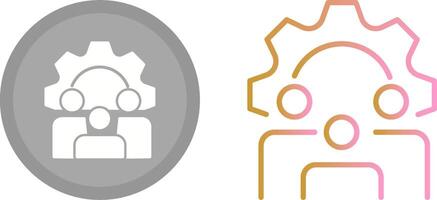 Manage Icon Design vector