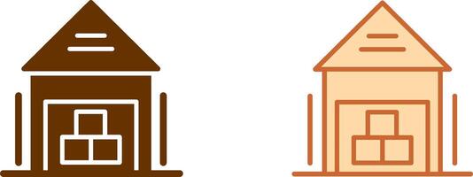 Warehouse Icon Design vector