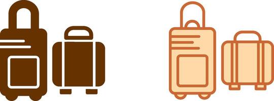 Suitcase Icon Design vector