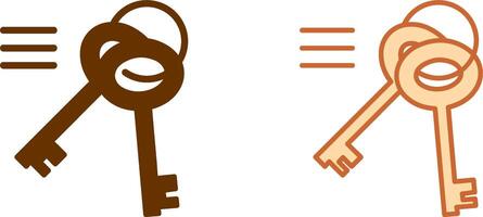 Key Icon Design vector
