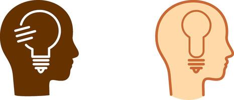 Thinking Icon Design vector