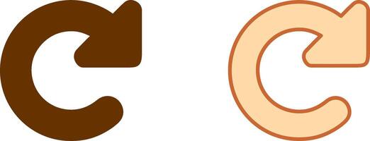 Refresh Icon Design vector