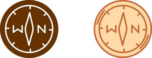 Compass Icon Design vector