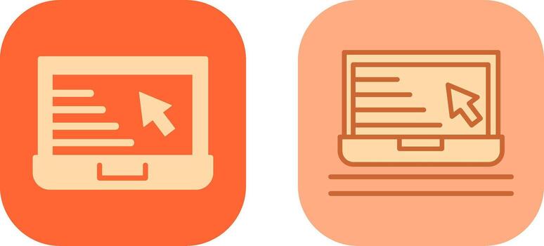 Cursor Icon Design vector