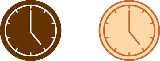 Clock Icon Design vector