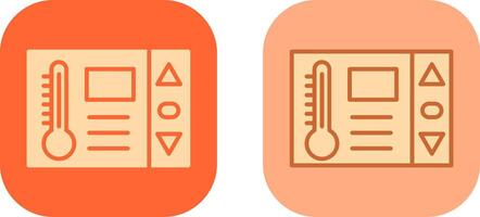Thermostat Icon Design vector