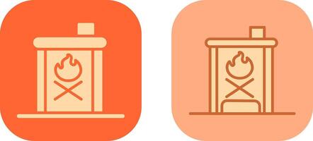 Furnace Icon Design vector