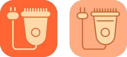 Trimmer Icon Design vector