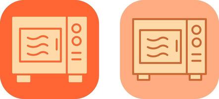 Microwave Icon Design vector