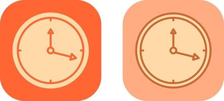 Clock Icon Design vector