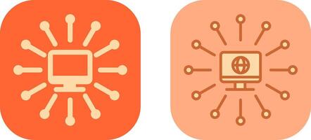 Networks Icon Design vector