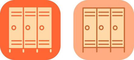 Lockers Icon Design vector