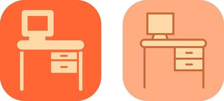 Desk Icon Design vector