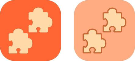 Puzzle Icon Design vector