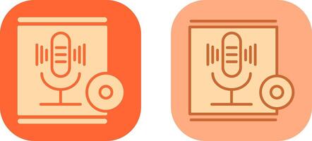 Recording Icon Design vector