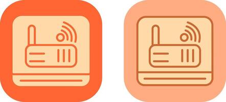 Modem Icon Design vector