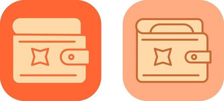 Wallet Icon Design vector