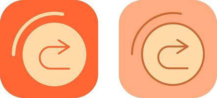 Previous Icon Design vector