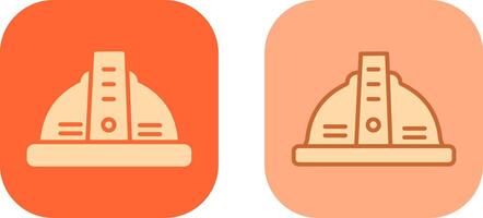 Helmet Icon Design vector