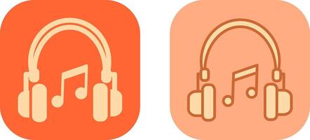 Headphone Icon Design vector