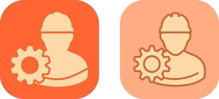 Engineer Icon Design vector