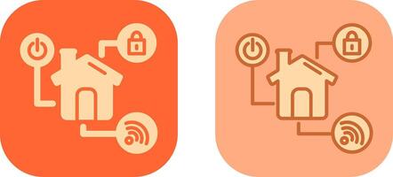 Smarthome Icon Design vector