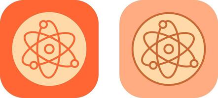 Atom Icon Design vector