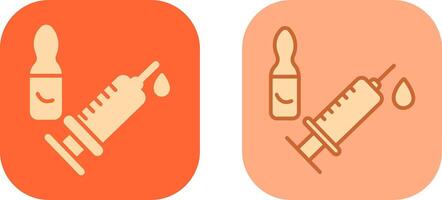 Syringe Icon Design vector