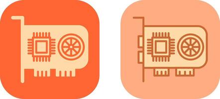 GPU Icon Design vector