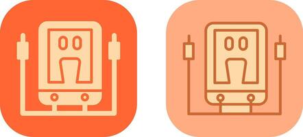 Voltmeter Icon Design vector