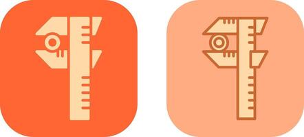 Caliper Icon Design vector
