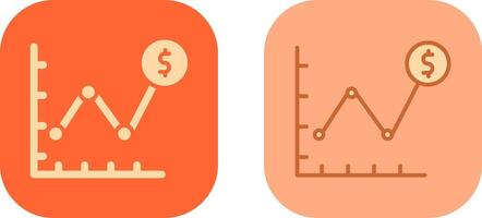 Chart Icon Design vector